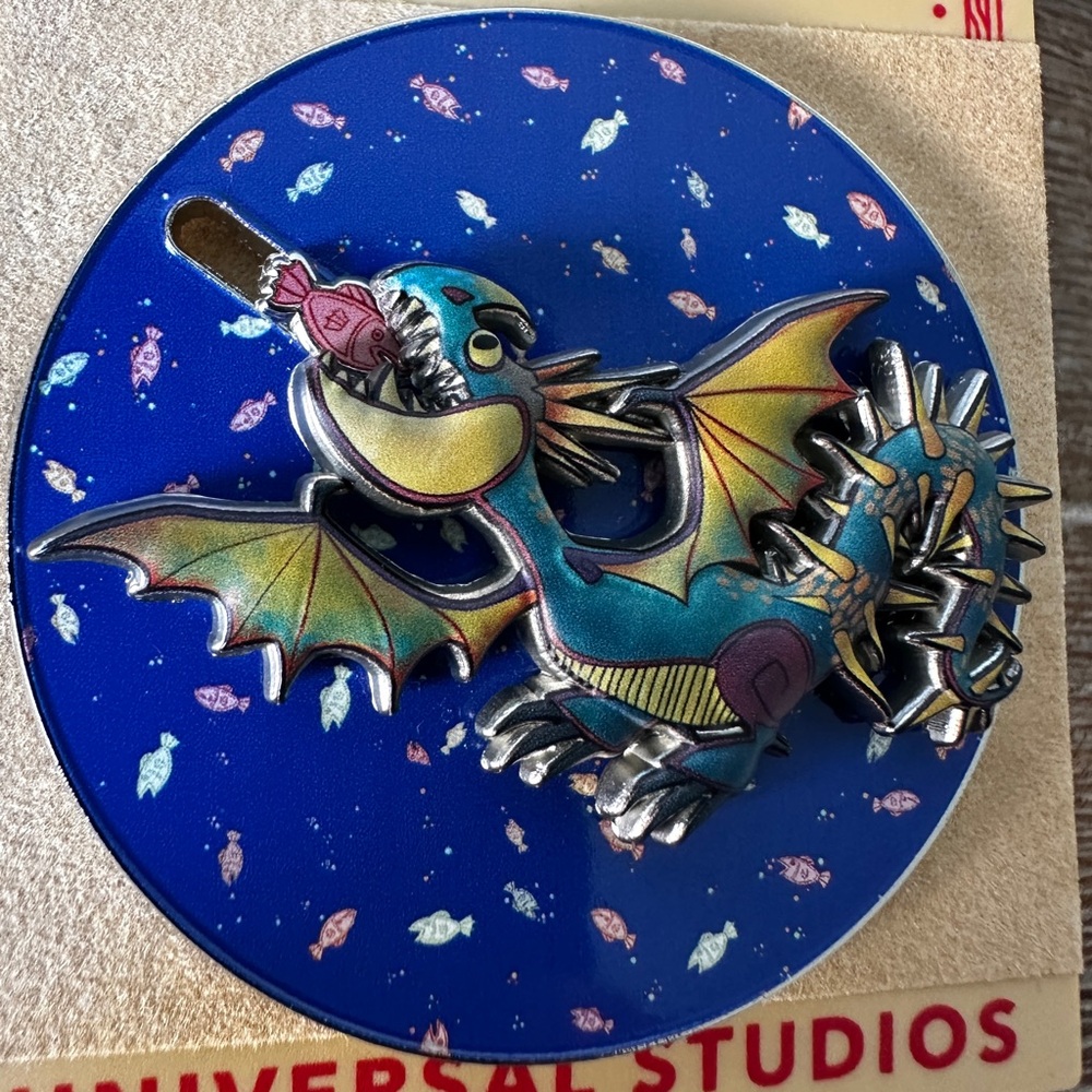 Toothless Epic Universe Universal How to Train Your Dragon Treat Stormfly Pin
